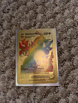 Pokemon TCG Charizard VMAX Champions Path Holo Card 074/073 Secret Rare - Image 1