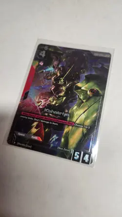 Kshatriya LR+ Alt Art GD01-044 | Gundam Trading Card Game | English NM - Image 2
