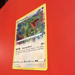 Pokemon Rayquaza 138/185 Swsh04 Vivid Voltage Amazing Rare Holo Basic Card - Image 2
