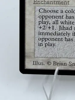 Magic The Gathering - Arabian Nights Jihadd - LP - Read Description - Banned - Image 3