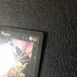 Engineered Plague x1 Urza’s Legacy LP Condition See Pics small indent - Image 3