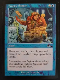 Frantic Search - Urza's Legacy (1999) - LP - Pauper - MTG - Image 1