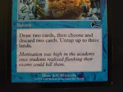 Frantic Search - Urza's Legacy (1999) - LP - Pauper - MTG - Image 4