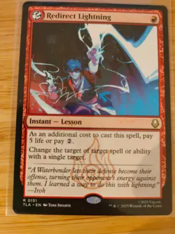 MTG Redirect Lightning 0151 Avatar: The Last Airbender M/NM Free UK P&P - Image 1