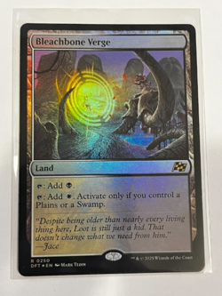 MTG – Aetherdrift – Bleachbone Verge Foil – Rare 0250 - Image 1