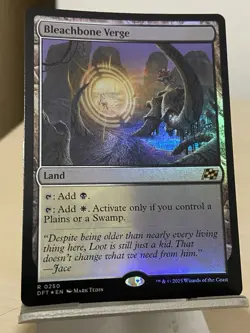 Bleachbone Verge (FOIL) - Aetherdrift (Magic the Gathering) - Image 1