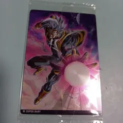 Dragon Ball Wafers Super Baby 424 Trading Card Rare Duplicate - Image 1
