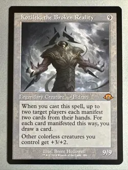 MTG / Kozilek, the Broken Reality / MH3 / #386 Regular (Retro Frame) Mythic / NM - Image 1