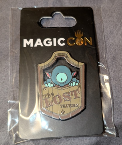 MTG Fblthp Magiccon Las Vegas 2025 Exclusive Lost Tavern Lapel Pin Black Lotus - Image 1