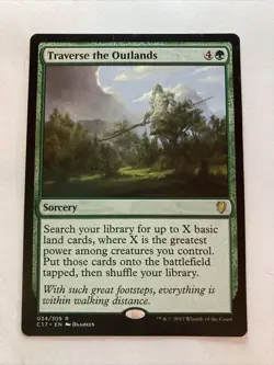 Traverse the Outlands Commander 2017 MTG LP - Image 1