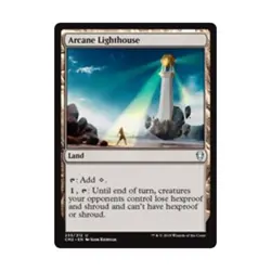 WOTC MtG Commander Anthology Volume II Arcane Lighthouse (U) EX - Image 1