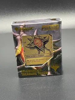 MTG Magic Con Las Vegas 2025 Exclusive Pinfinity AR Enhance Treasure Token - Image 1
