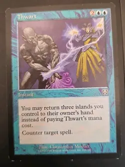 Thwart Mercadian Masques MTG Regular Lightly Played (2 Cards) - Image 2