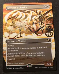 Skyseer's Chariot - Borderless - DFT - MTG - EN - NM - 0296 - Image 1