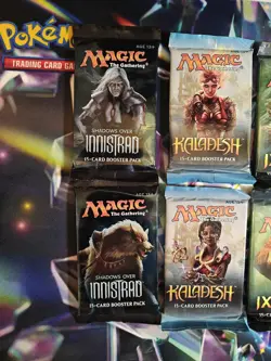 10x MTG Booster Packs Lot - Shadows Over Innistrad (2), Kaladesh (2), Ixalan (4) - Image 2