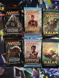 10x MTG Booster Packs Lot - Shadows Over Innistrad (2), Kaladesh (2), Ixalan (4) - Image 3