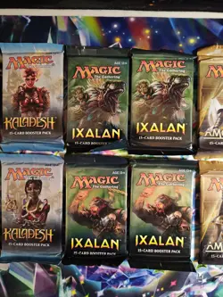 10x MTG Booster Packs Lot - Shadows Over Innistrad (2), Kaladesh (2), Ixalan (4) - Image 4