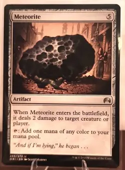 MtG Meteorite Magic Origins Regular NM - Image 1