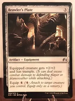 MtG Brawler's Plate Origins NM - Image 1