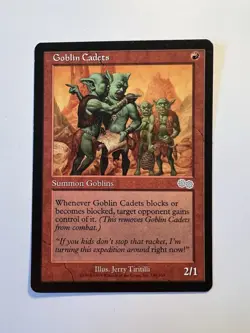 Goblin Cadets - MTG Urza's Saga - LP - Image 1