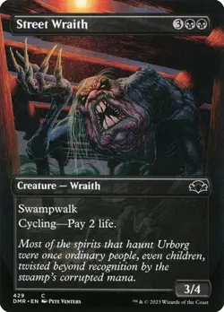 Street Wraith - Foil Extended Art DMR NM MTG - Image 1