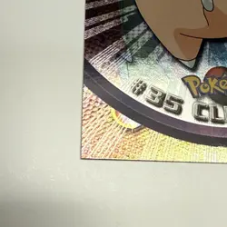 Pokemon #35 Clefairy Foil Holo Topps Chrome 2000 Animation Series 1 Vintage NM - Image 5