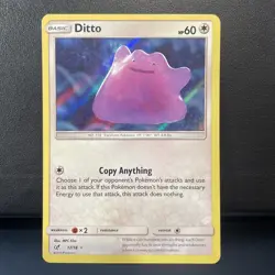 Ditto 17/18 Detective Pikachu Holo Pokemon - Image 1