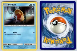 Psyduck 7/18 Holo Common Detective Pikachu Pokemon Lightly Played - Image 3
