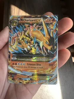 Pokemon Mega Charizard EX 13/106 Holo Ultra Rare 2014 XY Flashfire NM - Image 1