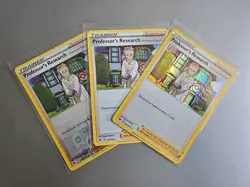 Professor’s Research 062/073 Champions Path NM Pokemon Holo/Reverseholo/Regular - Image 1