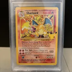 2021 Pokemon Celebrations Charizard Holo PSA 10 Classic Collection - Image 2
