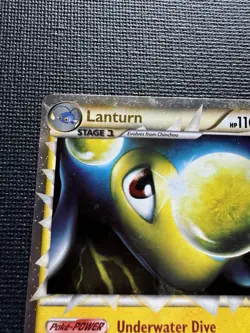 Pokemon Lanturn Prime 86/95 HS Unleashed Ultra Rare Holo HGSS 2010 - Image 3