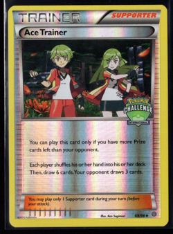Ace Trainer 69/98 International Challenge Stamped Promo Pokemon TCG LP - Image 1