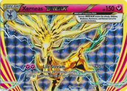 Xerneas BREAK - 82/114 - Rare BREAK HP, English Pokemon Steam Siege - Image 1