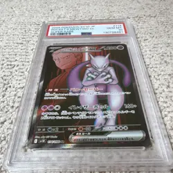 Pokemon TCG Team Rocket's Mewtwo ex 114/098 SV10 Super Rare PSA 10 Japanese - Image 3