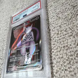 Pokemon TCG Team Rocket's Mewtwo ex 114/098 SV10 Super Rare PSA 10 Japanese - Image 4