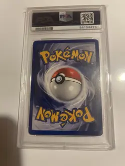 Pokemon Charizard Base Set Shadowless 1st Edition Holo Rare #4 PSA 4 Thick Stamp - Image 2