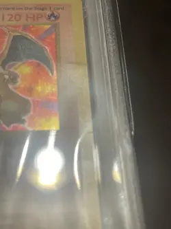 CHARIZARD POKEMON 4/102 1999 BASE SET SHADOWLESS HOLO ENGLISH PSA 4 - Image 4