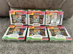 Pokemon TCG First Partner Illustration Collection Series 6 Factory Sealed Boxes. - Image 2