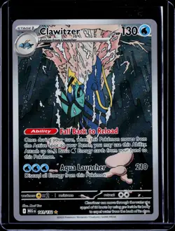 Clawitzer #141/132 ME01: Mega Evolution Pokemon - Image 1