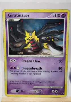 Giratina 28/127 Platinum Deck Exclusives Holo Rare HP/DMG 2009 Pokemon TCG - Image 1