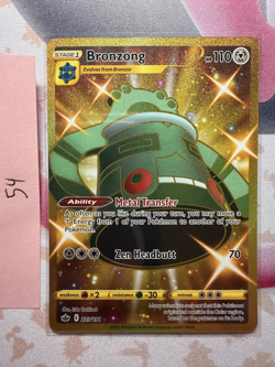 Pokemon TCG Bronzing 223/198 Gold Secret Rare Holo NM - Image 1