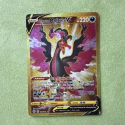 The Pokemon Company Galarian Moltres V 183/172 Brilliant Stars Secret Holo EN - Image 1