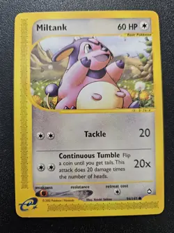 Pokemon Aquapolis Miltank 94/147 NEAR MINT - Image 1