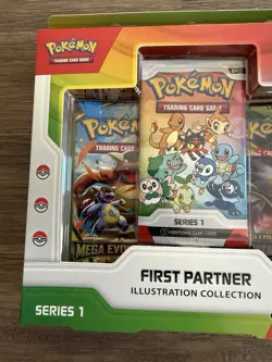Pokemon First Partner Illustration Collection Box Series 1 Sealed New - Image 2