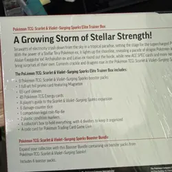 Pokemon Surging Sparks ETB + Booster Bundle Costco 2-pack Sealed - Image 4