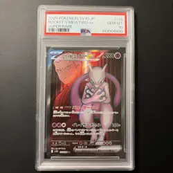 PSA 10 Team Rocket's Mewtwo ex SR 114/098 Glory of Team Rocket Pokemon Japanese - Image 1