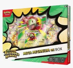 Pokemon TCG - Mega Evolution Ascended Heroes Mega Meganium EX Box - PRE-SALE - Image 2