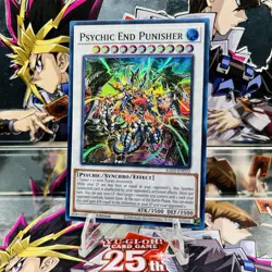 Yugioh Psychic End Punisher RA02-EN032 Super Rare 1st Ed Near Mint - Image 1