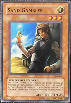 Sand Gambler AST-069 Ancient Sanctuary Unlimited Edition - Yugioh Card - Image 1